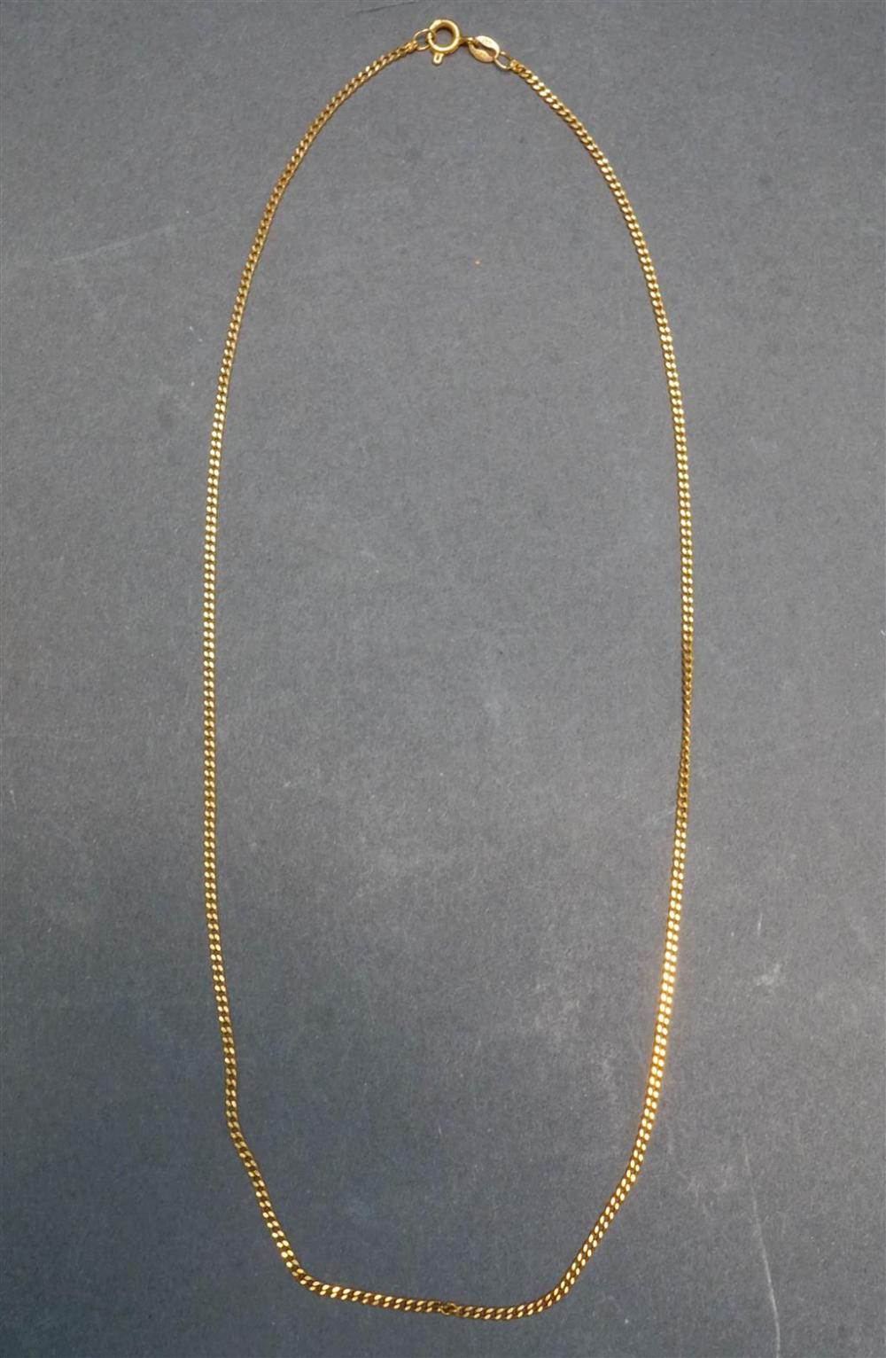 ITALIAN 14 KARAT YELLOW GOLD NECKLACE  326339