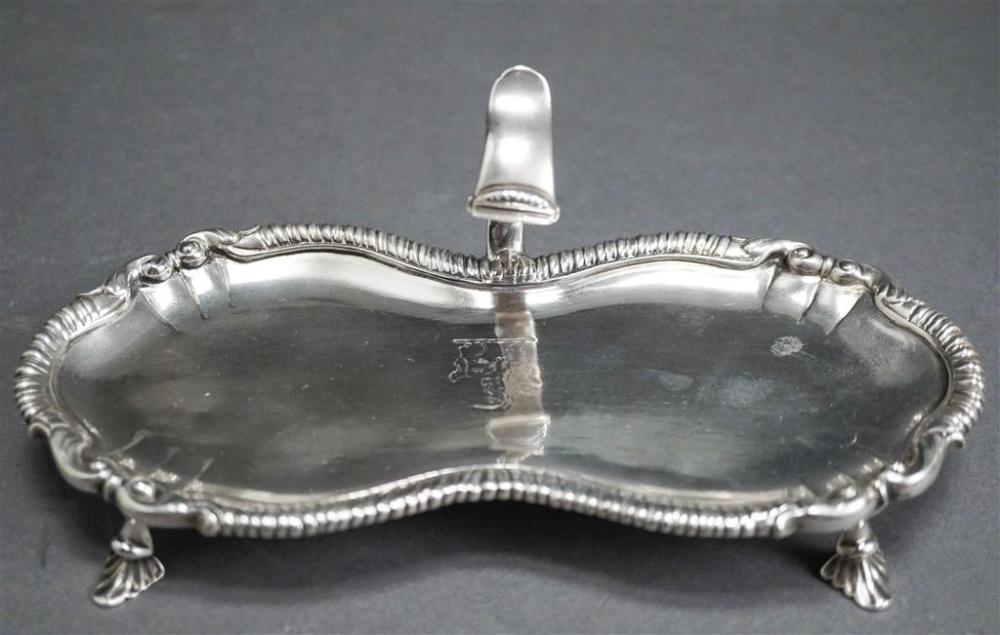 ENGLISH SILVER SNUFFER TRAY LONDON  326368