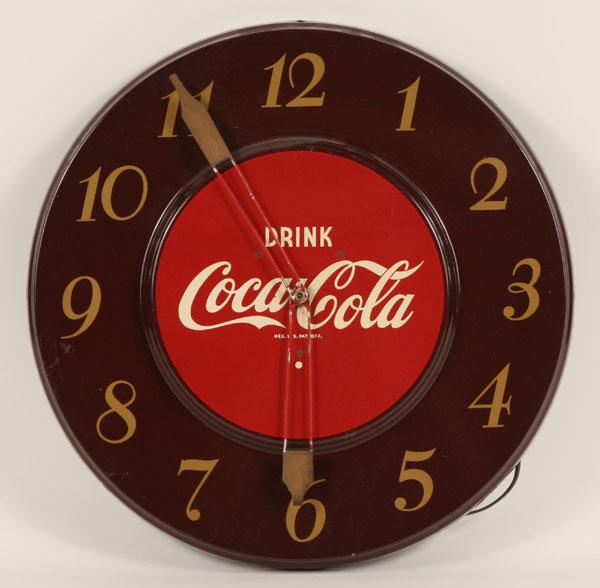Coca Cola enameled 1950s metal 509fe