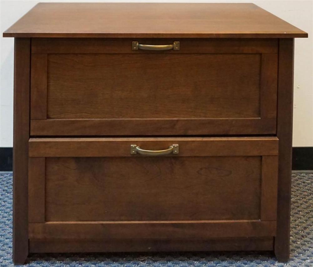 BARONET CHERRY TWO-DRAWER FILE