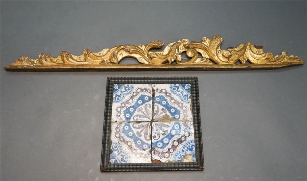 BAROQUE STYLE GILTWOOD ARCHITECTURAL