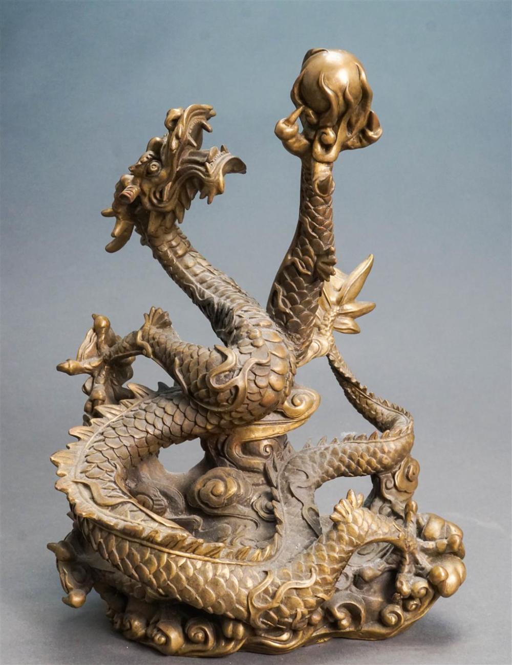 CHINESE DRAGON AMONGST CLOUDS WEIGHTED