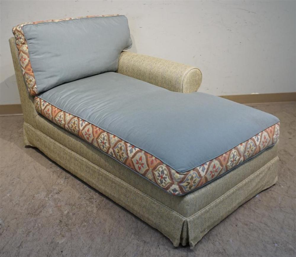 LEE FURNITURE CO. UPHOLSTERED CHAISE