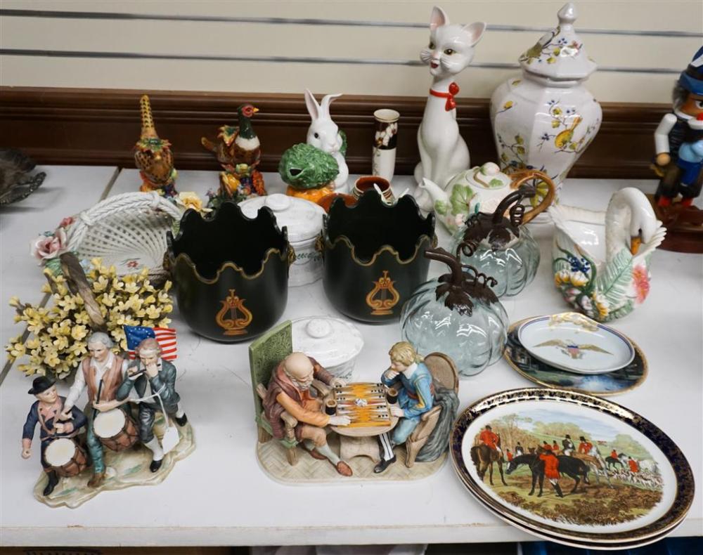 GROUP OF ITALIAN AND OTHER CERAMIC