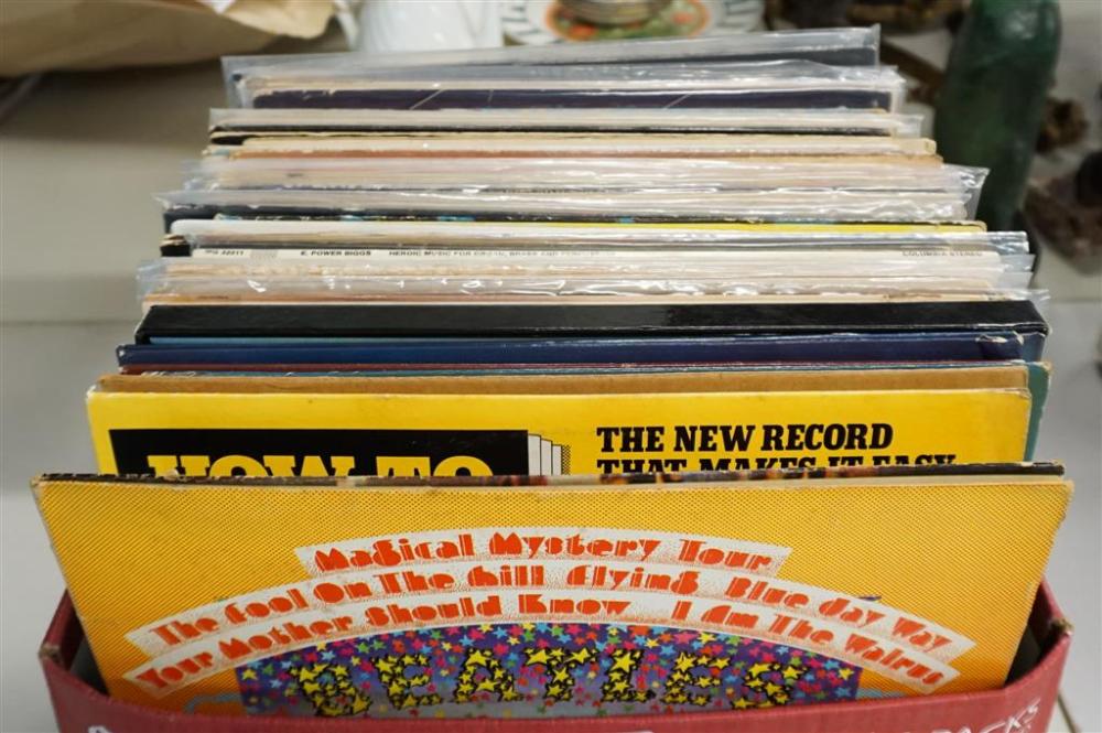 BOX OF LP RECORDSBox of LP Records