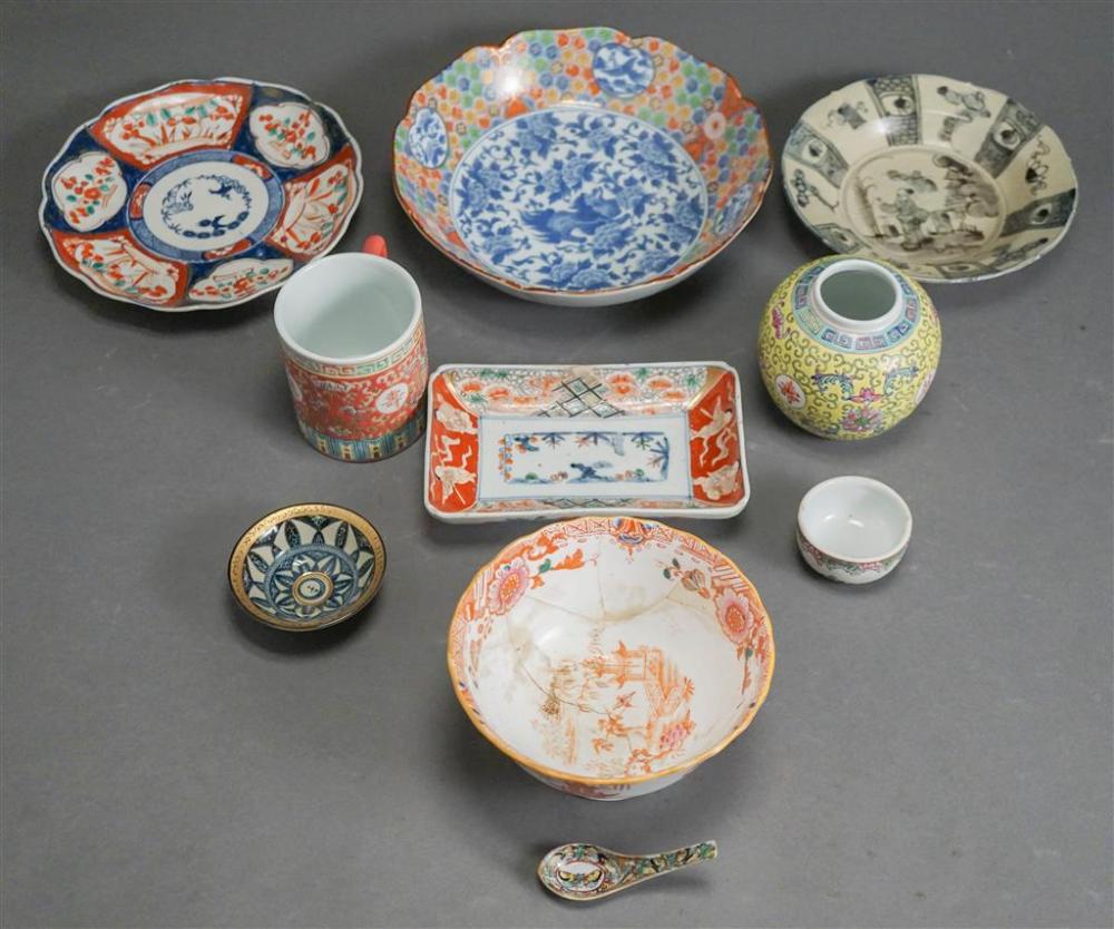 COLLECTION OF ASIAN AND ASIAN DECORATED