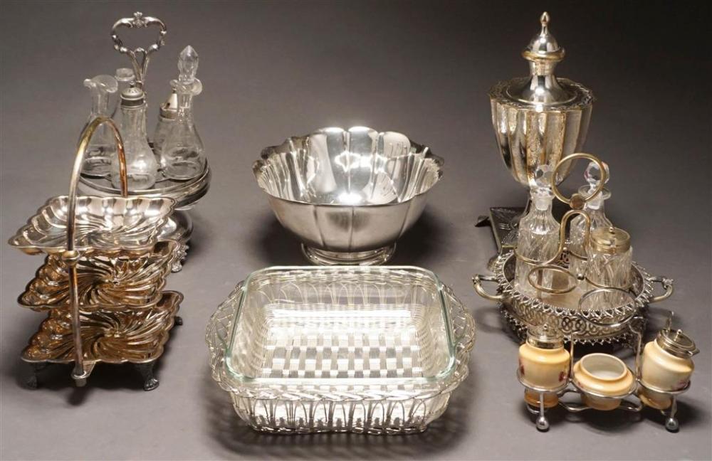 COLLECTION OF SILVER PLATED ARTICLESCollection