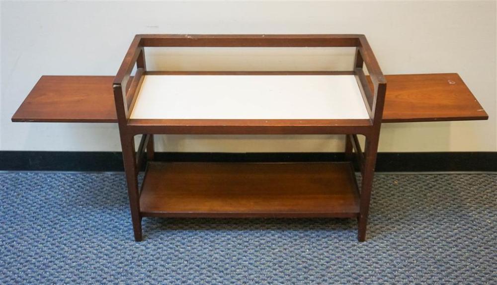 MID-CENTURY MODERN TEAK BENCH WITH