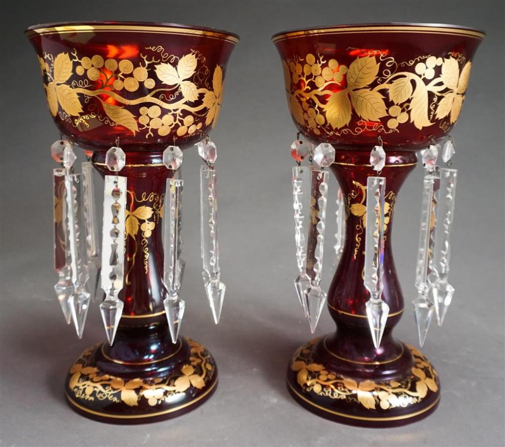 PAIR CONTINENTAL GILT DECORATED 3266a8