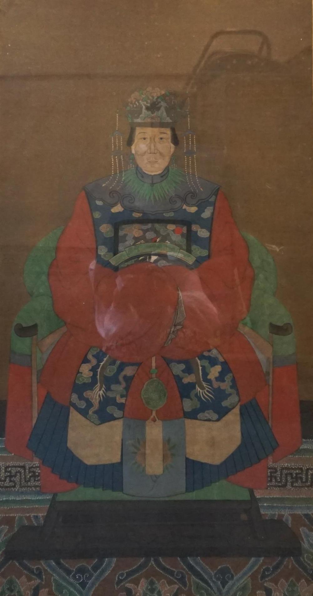 CHINESE SCHOOL ANCESTRAL PORTRAIT  3266e4