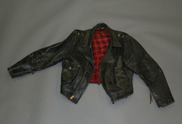 Leather jacket; Harley Davidson