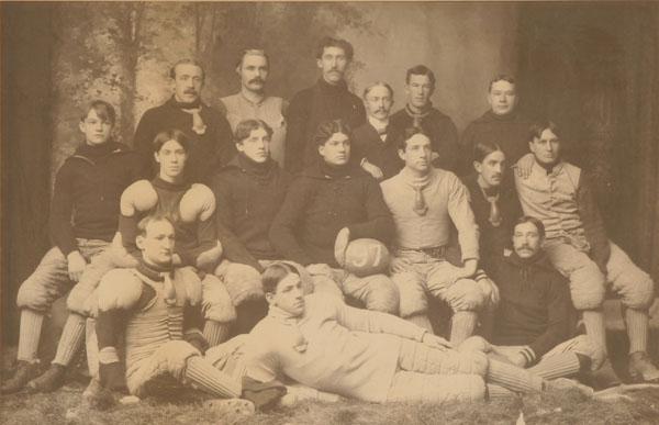 Sports team photo; 1897 Colgate