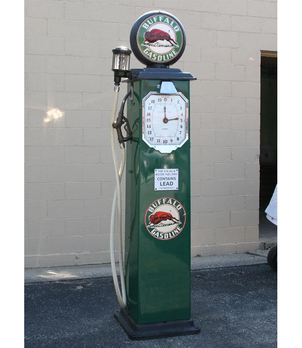 Restored Vintage Buffalo Gas Pump  50a7c