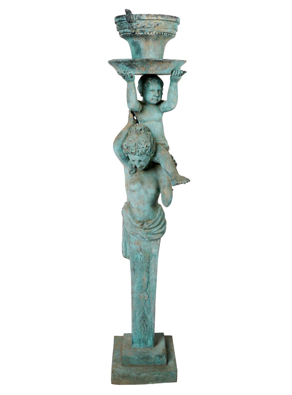 NEOCLASSICAL STYLE CAST METAL GARDEN 326989