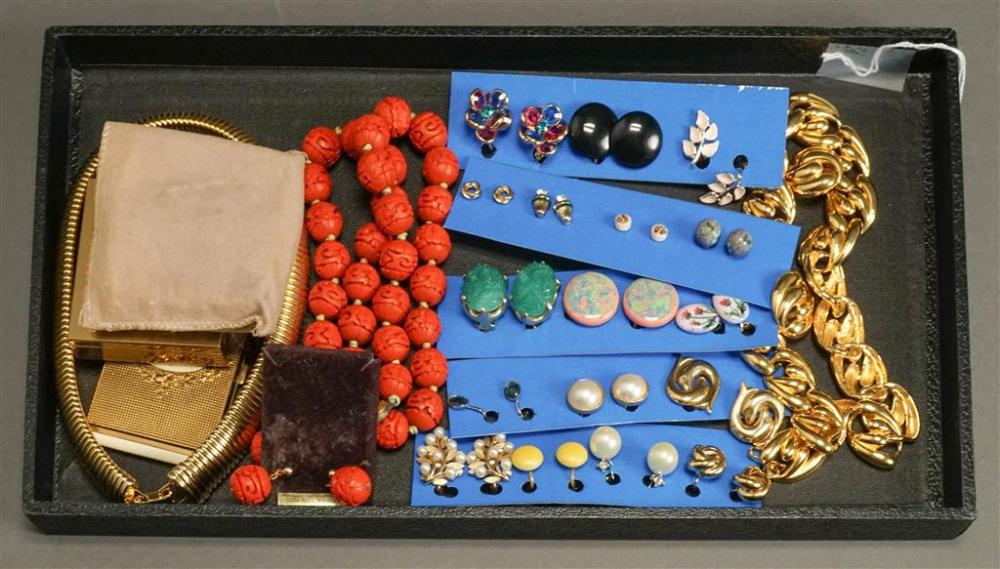 COLLECTION OF COSTUME JEWELRY,