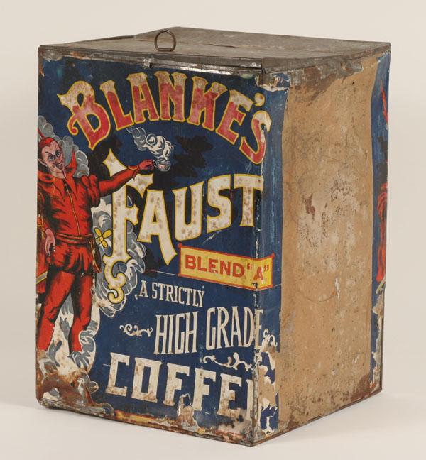 Blanke's Faust Blend Coffee advertising