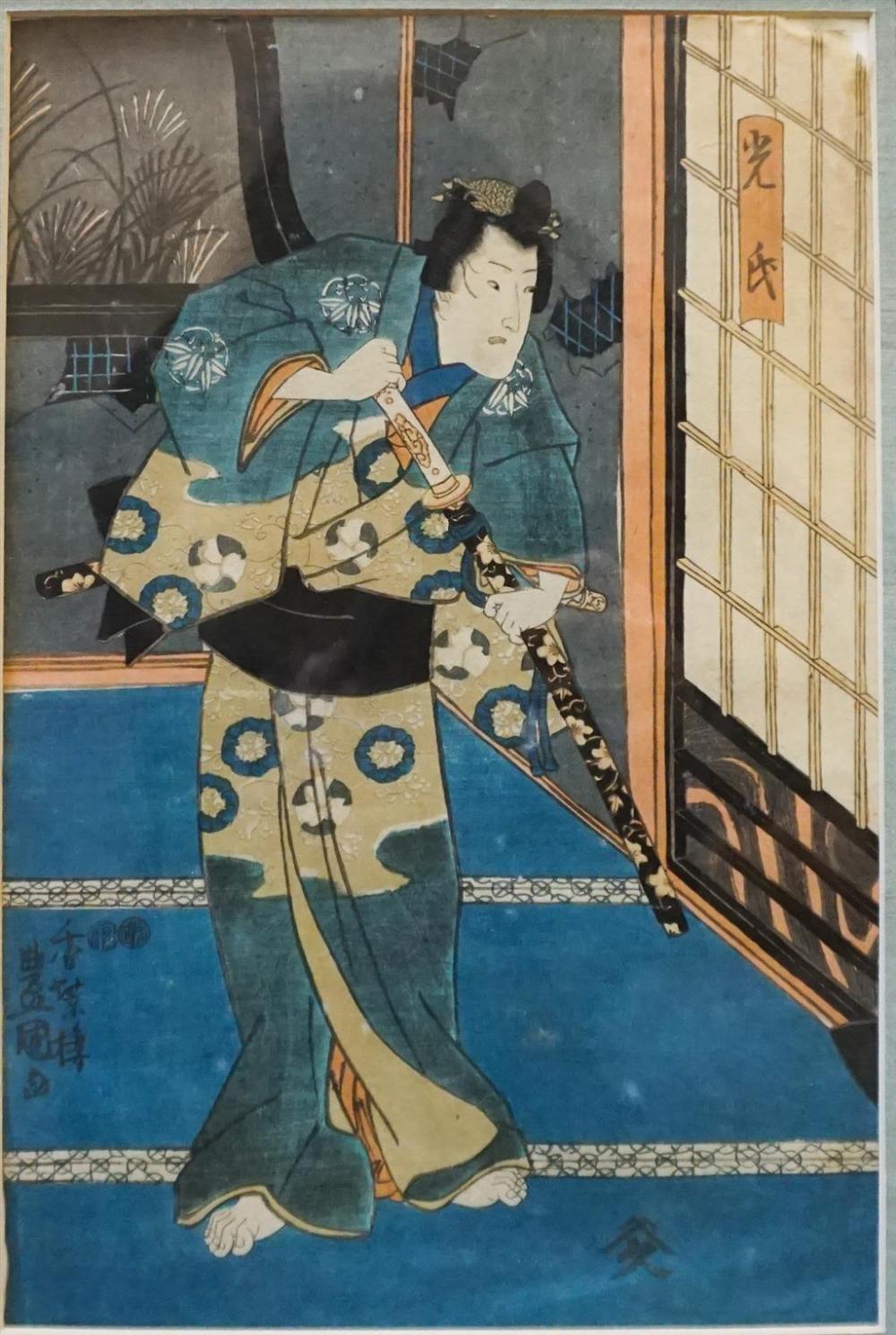 TOYOKUNI, JAPANESE WOODBLOCK PRINT