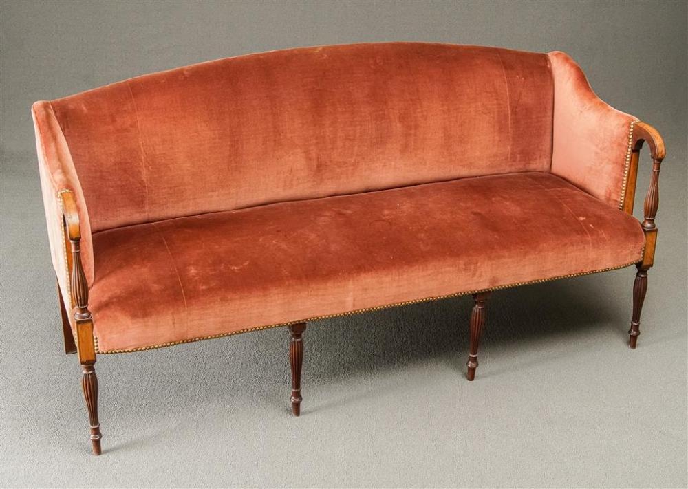 FEDERAL BIRCH INLAID MAHOGANY SOFA 329208