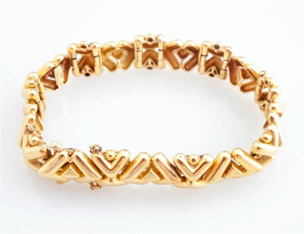 18-KARAT YELLOW-GOLD BRACELET,