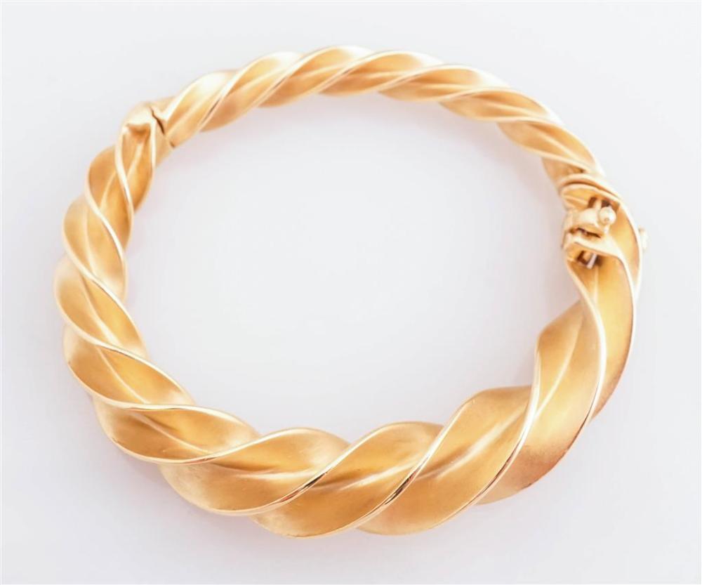 18-KARAT YELLOW-GOLD 'CRAZY TWIST'