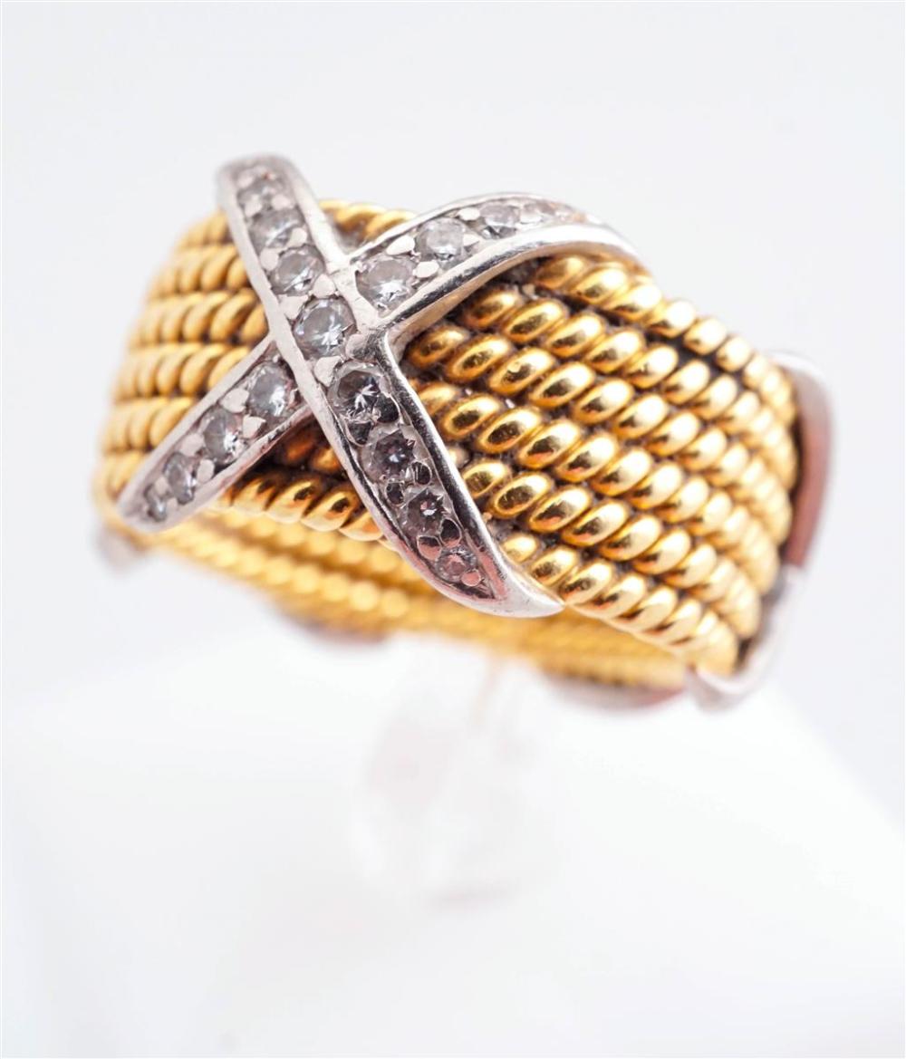 18 KARAT YELLOW GOLD PLATINUM 329275