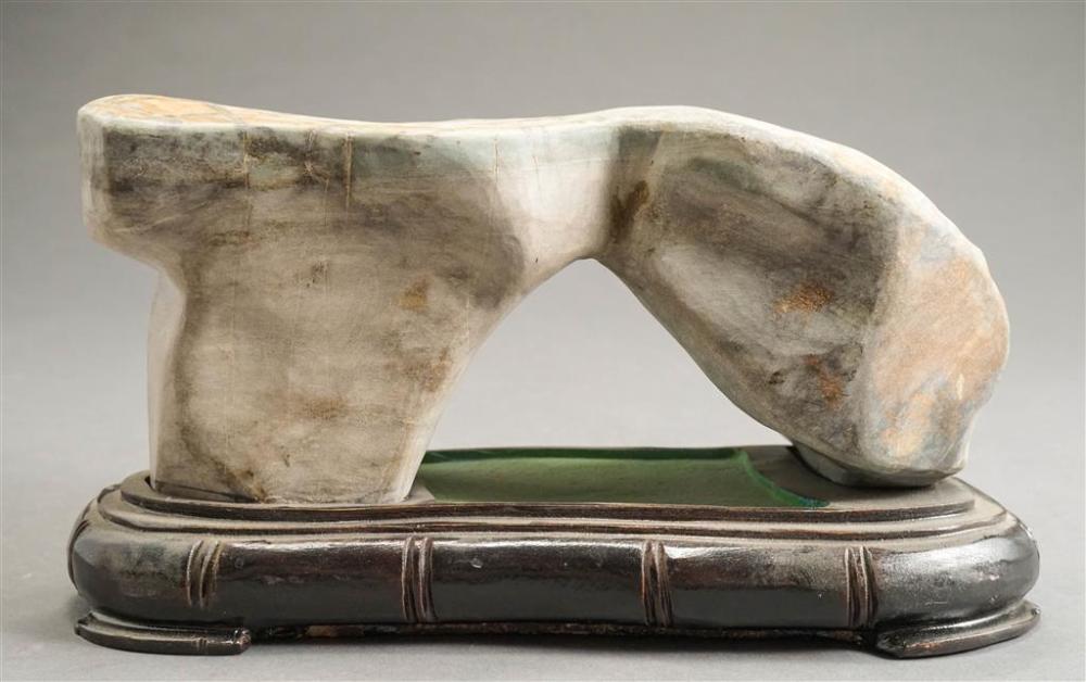 JAPANESE ARCHED SUISEKI STONE WITH 3293b0