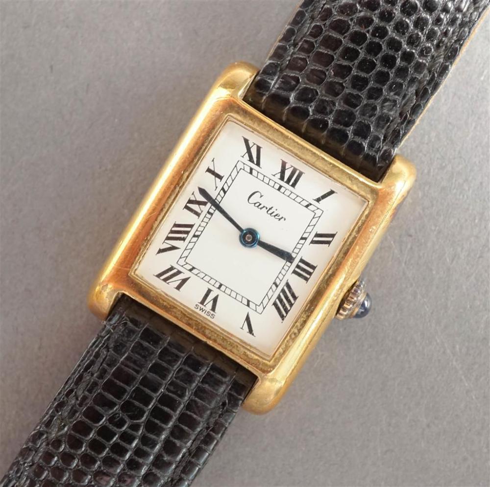 LADIES CARTIER GOLD ELECTROPLATED 32941f