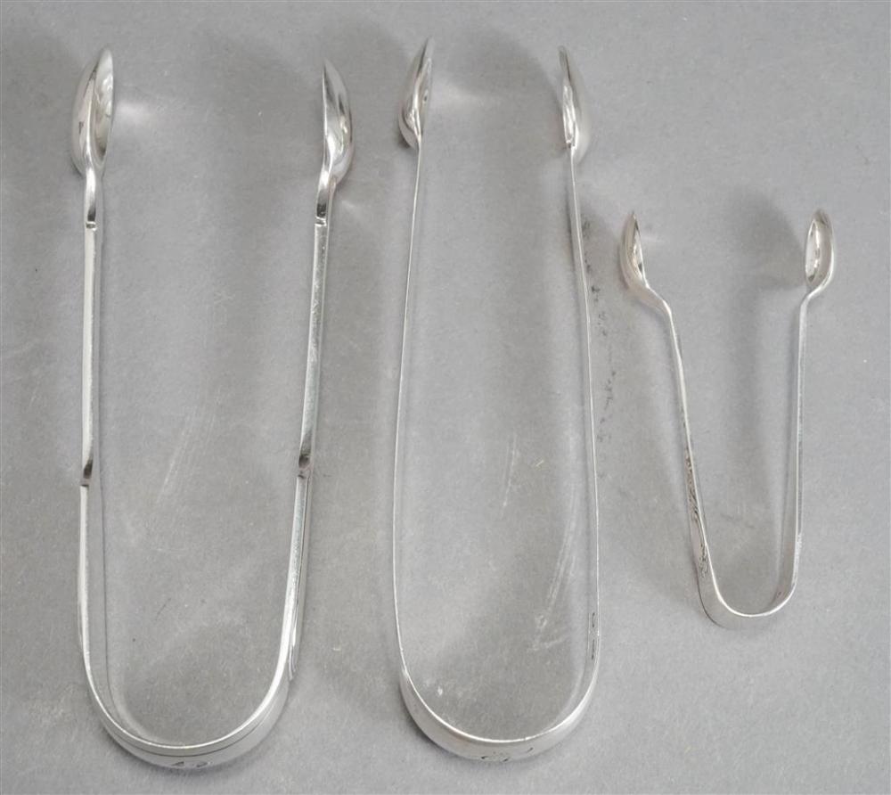 THREE ASSORTED ENGLISH STERLING 32947a