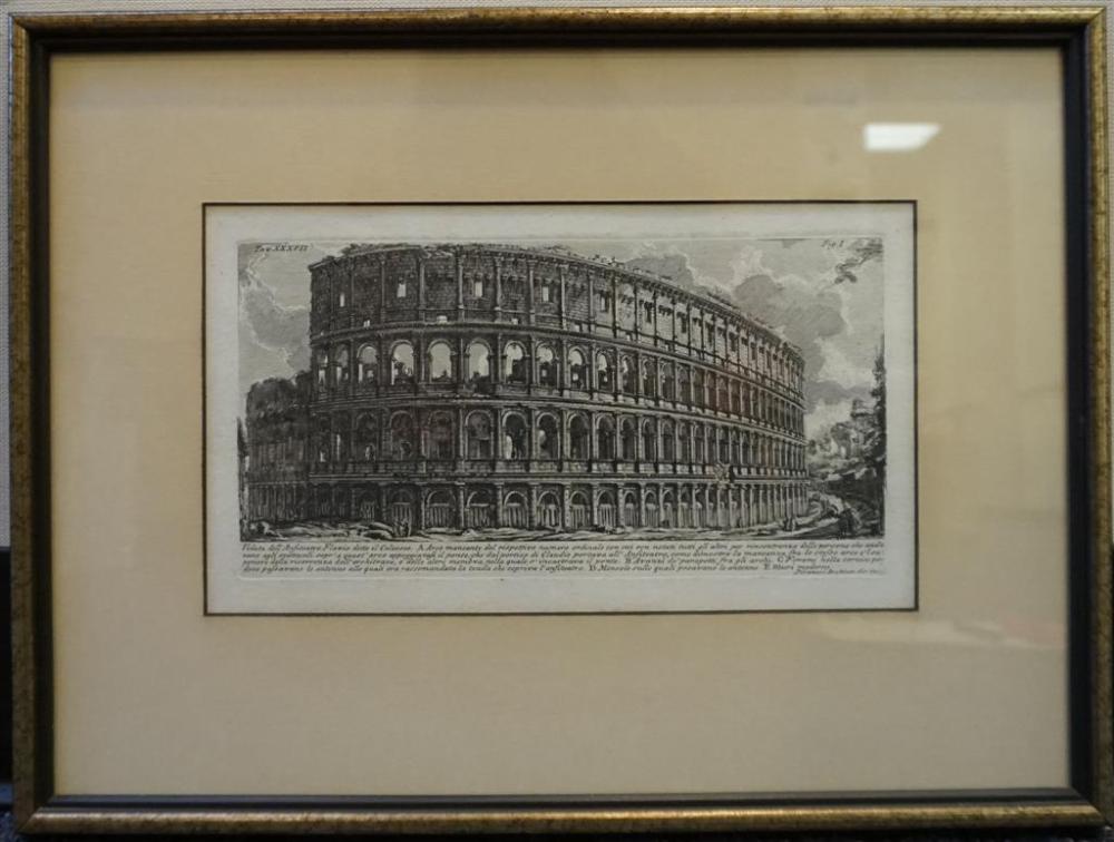 AFTER PIRANESI COLOSSEUM IN RUINS  3295d0