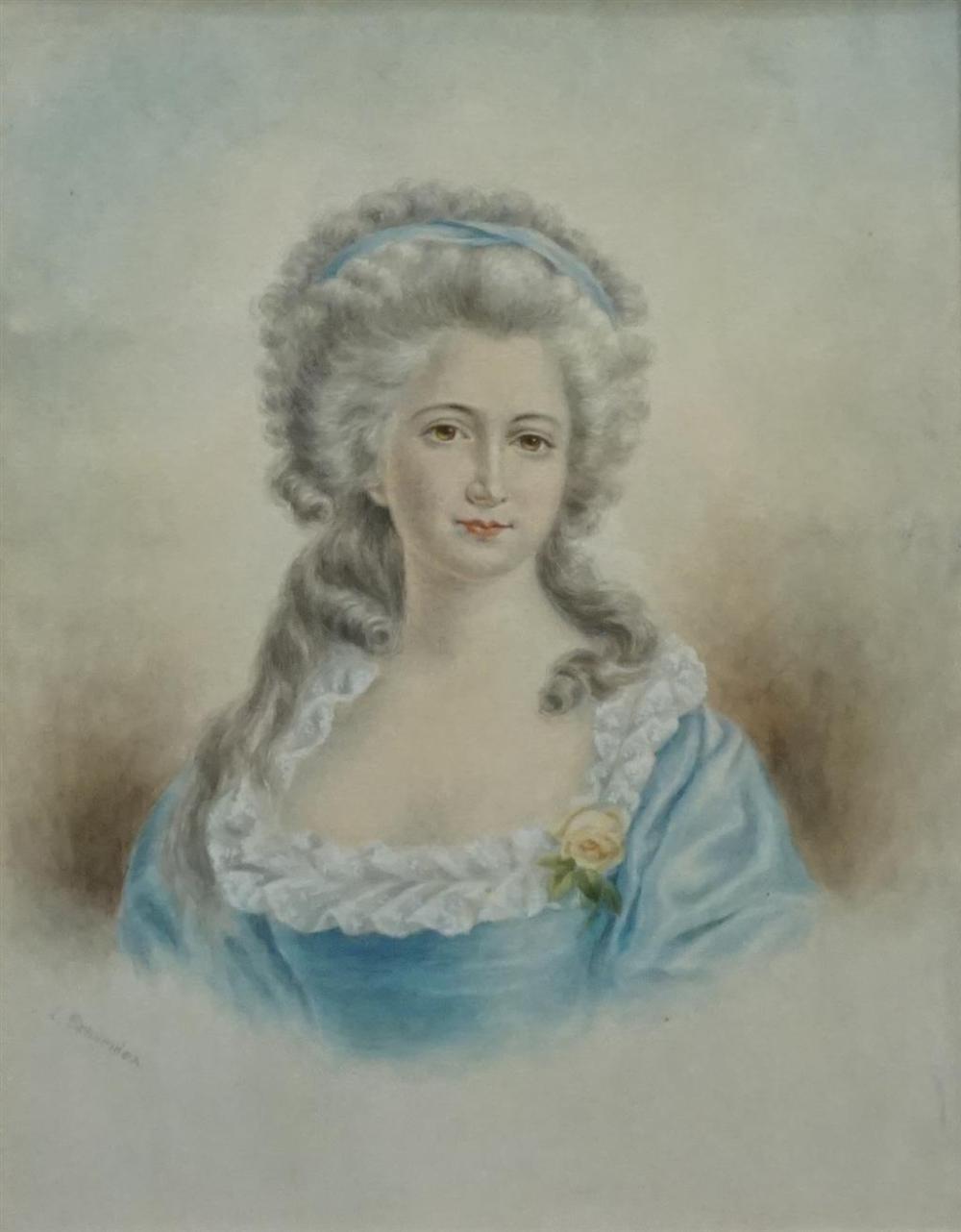 L SCHNEIDER PORTRAIT OF WOMAN  3295eb