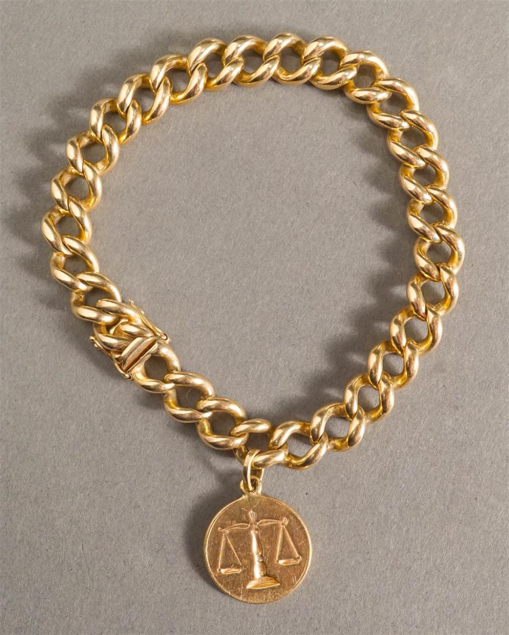 14 KARAT YELLOW GOLD BRACELET WITH 329630