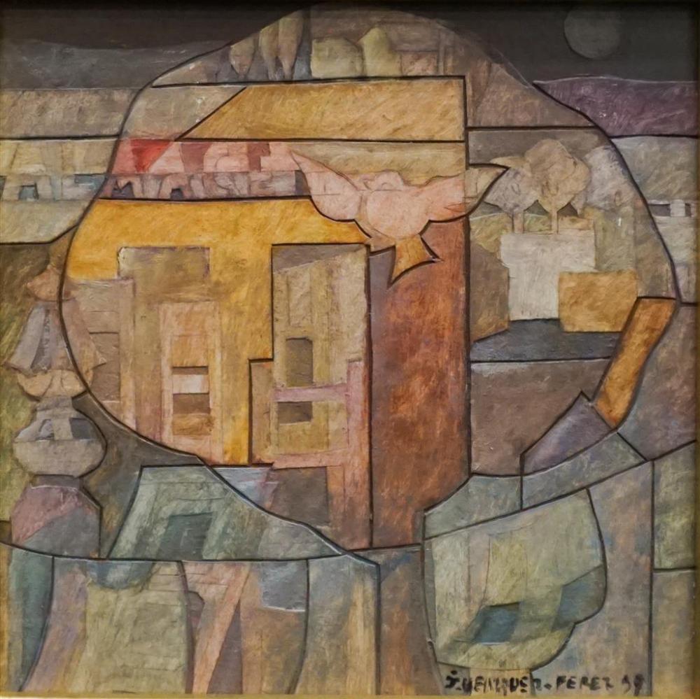 20TH CENTURY SCHOOL, UNTITLED ABSTRACT