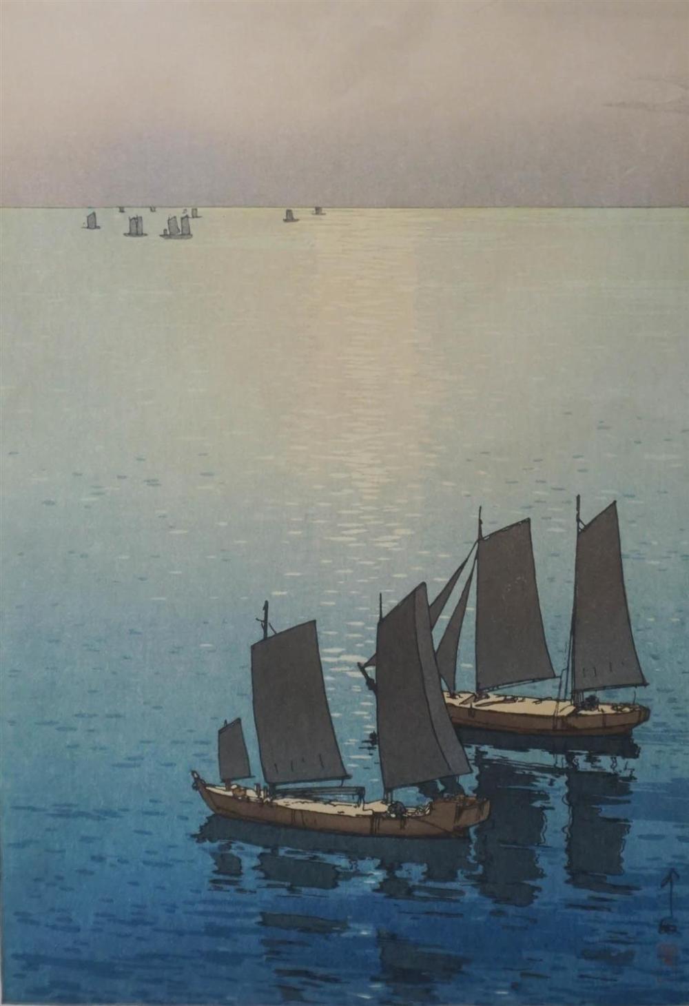 HIROSHI YOSHIDA, 'GLITTERING SEA',