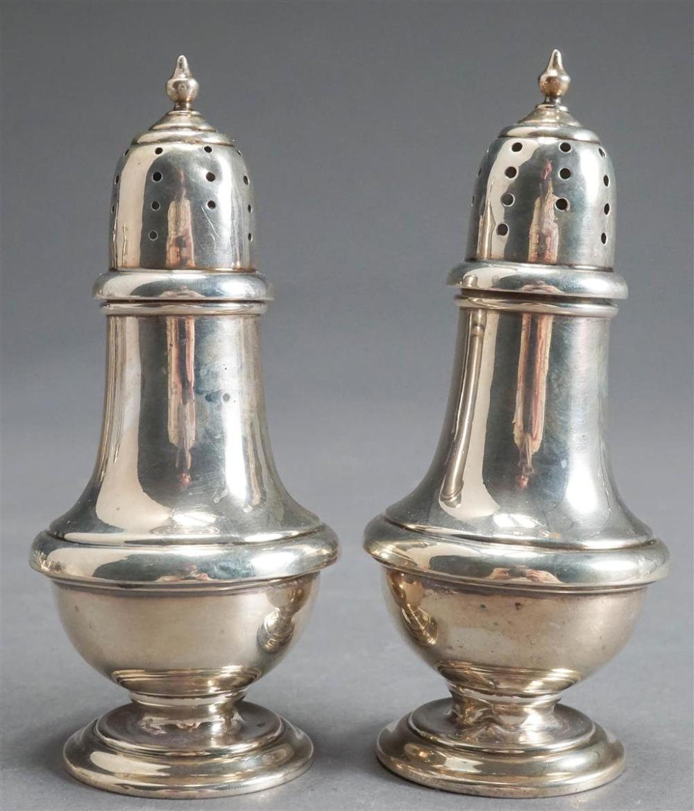 PAIR AMERICAN STERLING SALT AND