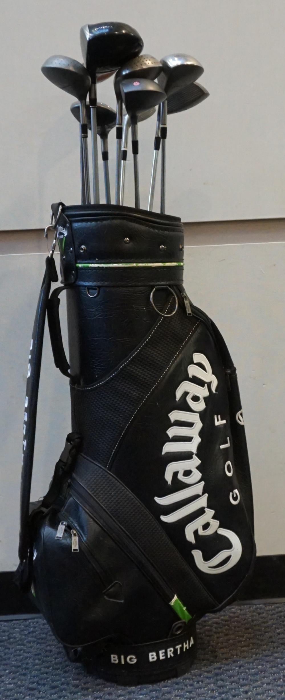 CALLAWAY 'BIG BERTHA' LEATHER AND