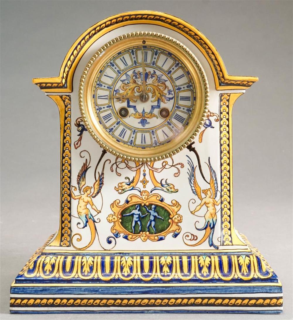 FRENCH FAIENCE CLASSICAL DECORATED 329900