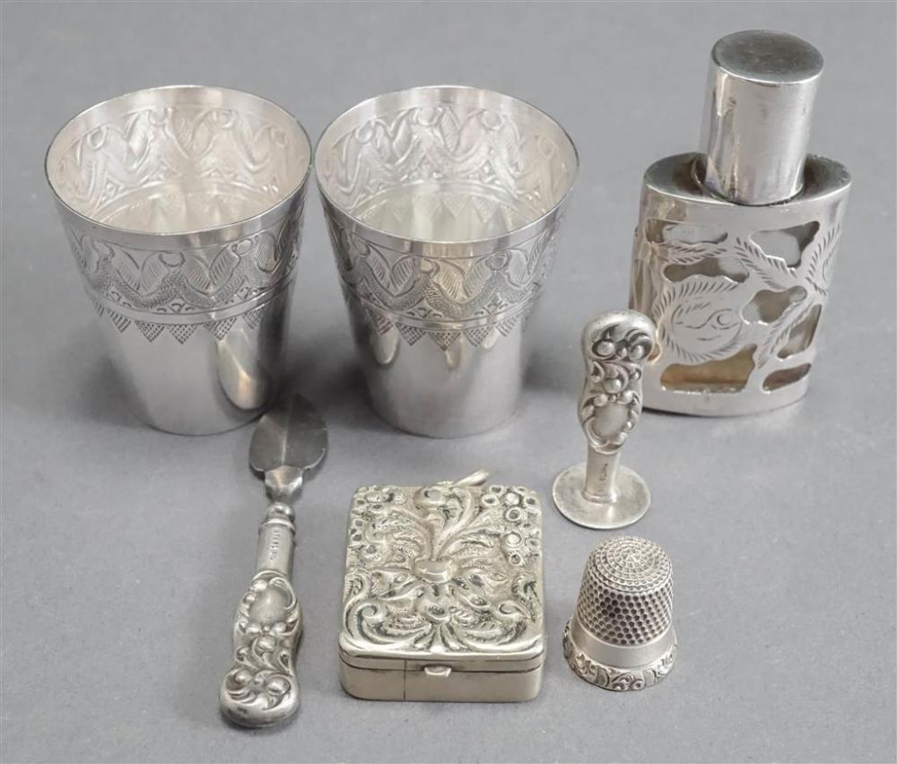 GROUP OF MOSTLY STERLING SILVER