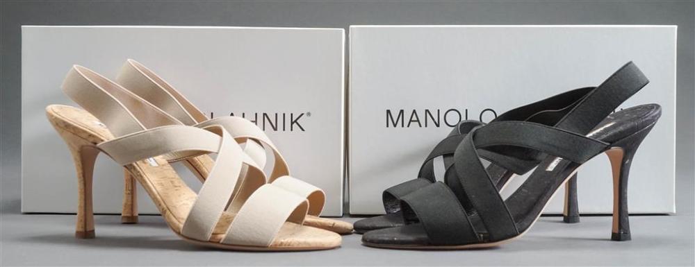 TWO PAIRS MANOLO BLAHNIK BIMELAC  3299fc