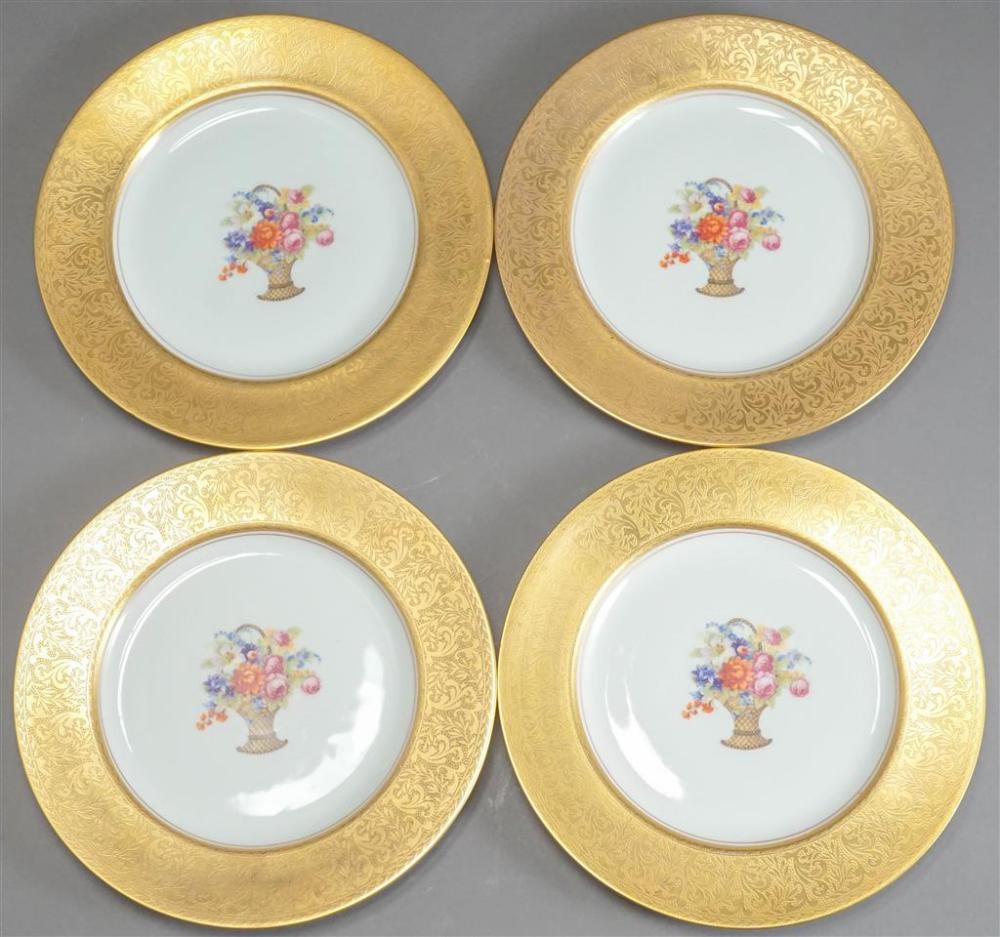 SET WITH FOUR THOMAS GILT BORDER 329a8b