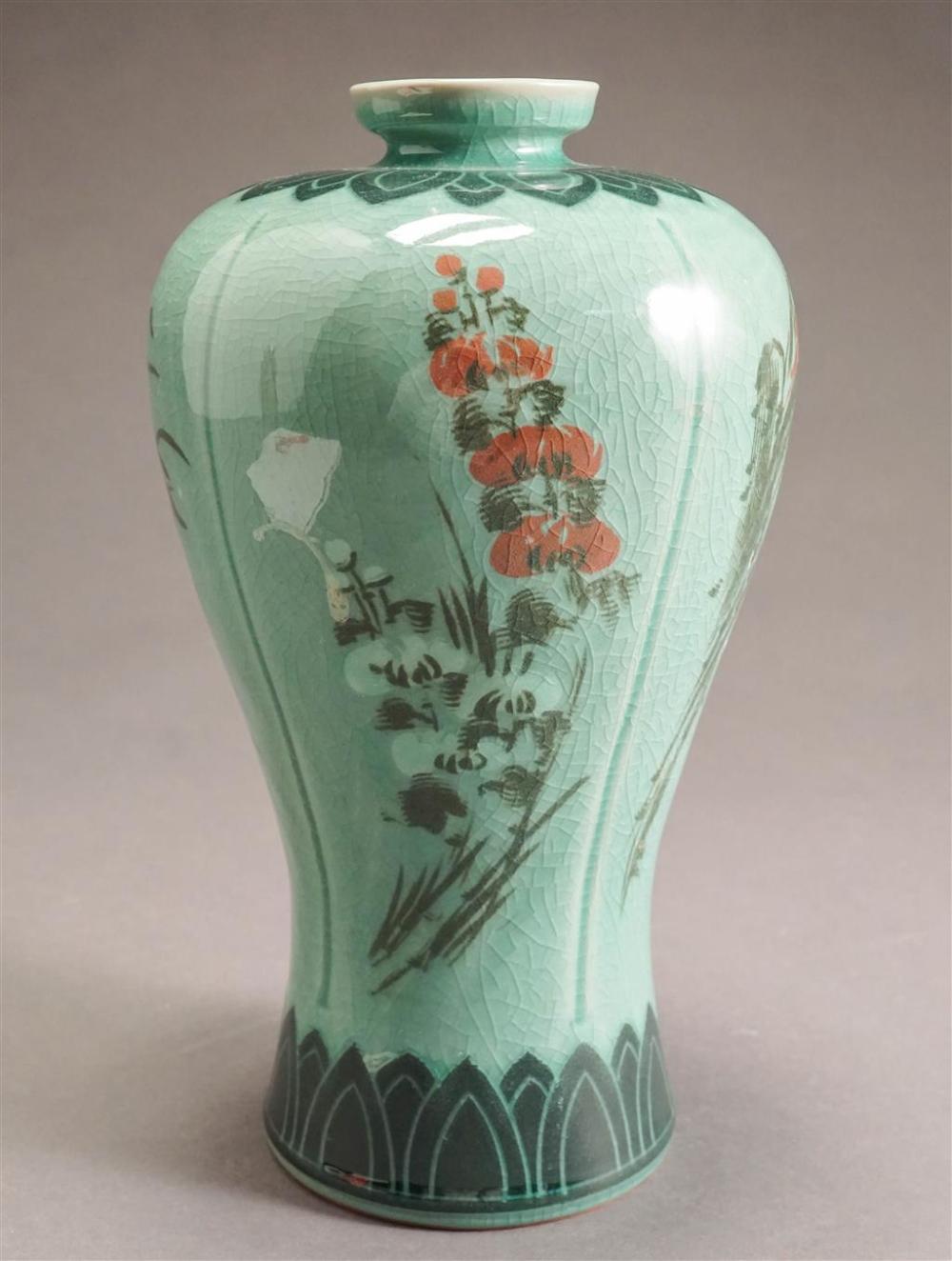 KOREAN DECORATED CELADON GLAZED