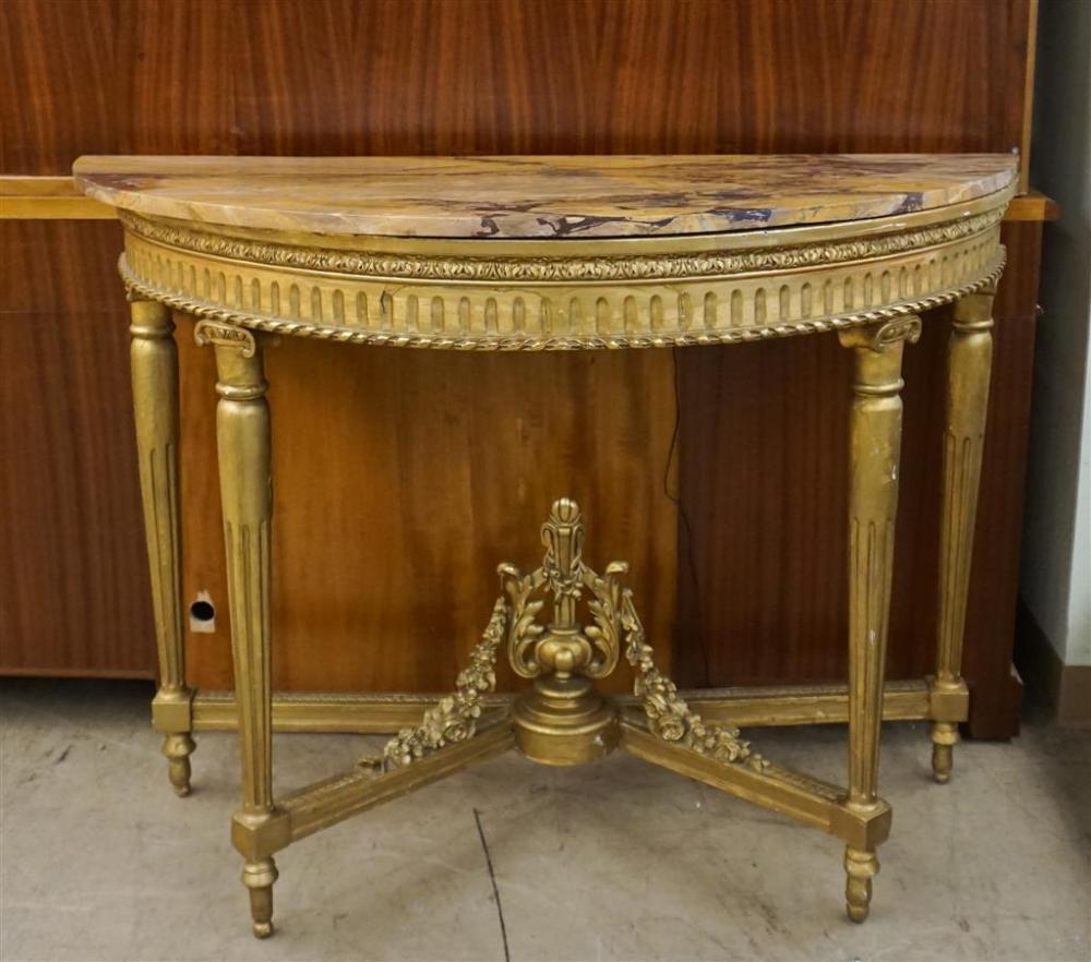 LOUIS XVI STYLE GILT PAINTED DECORATED 329ac9