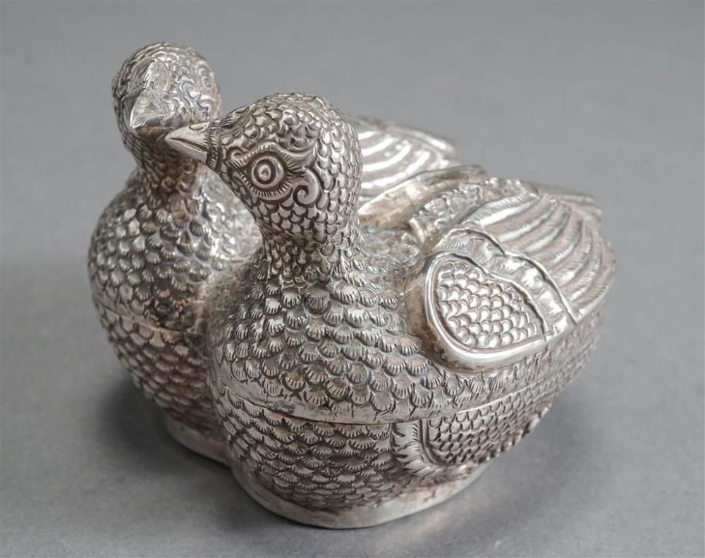 SOUTHEAST ASIAN 900-SILVER TWO-BIRD-FORM