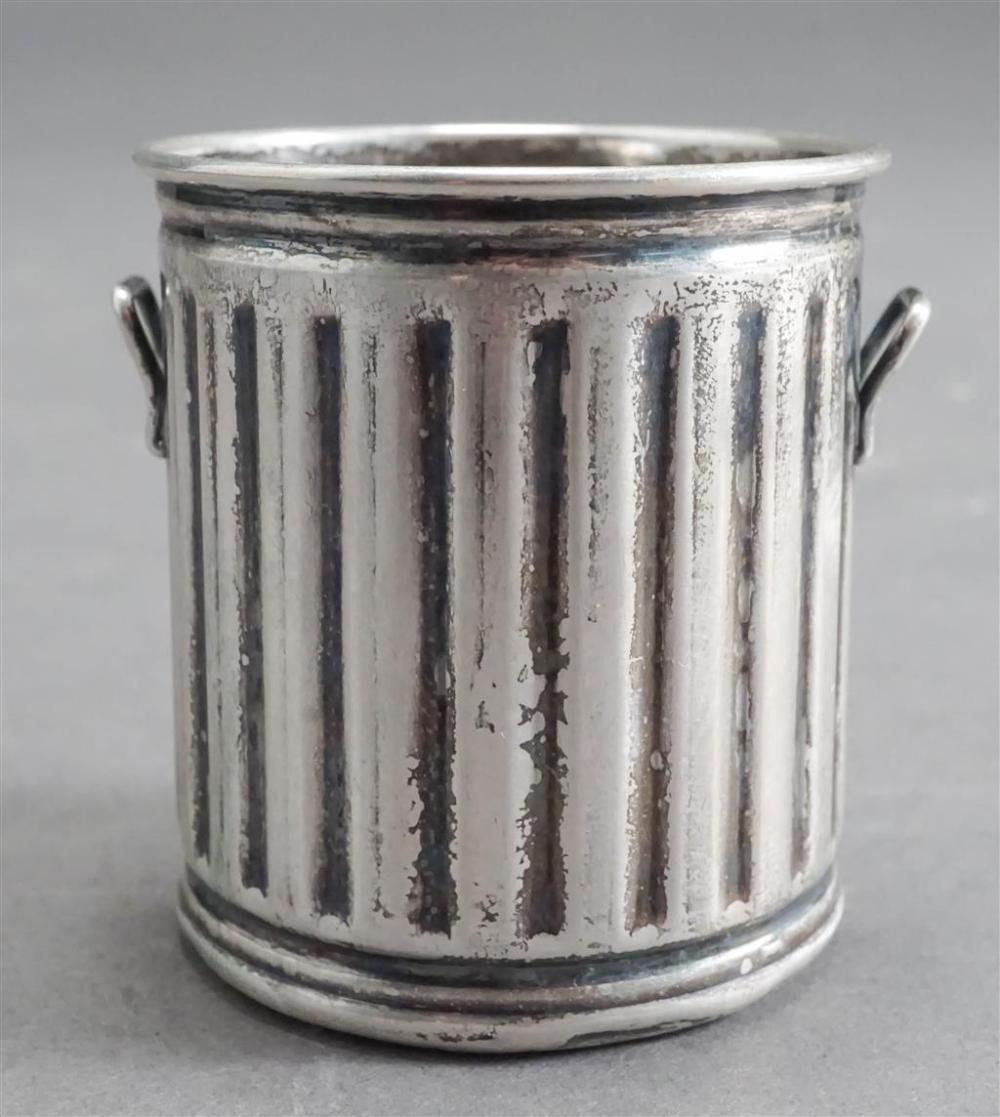 AMERICAN STERLING SILVER TRASHCAN  329bd8