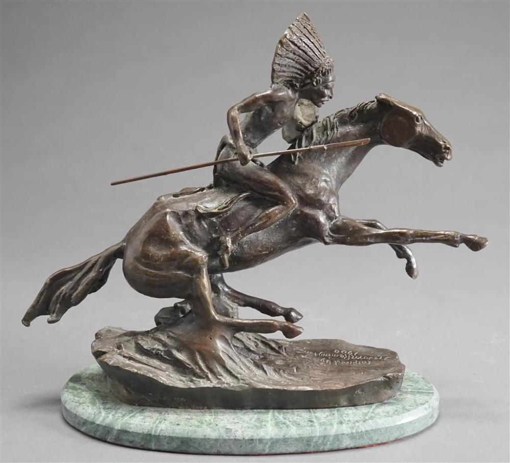 AFTER FREDERIC REMINGTON WARRIOR  329bed