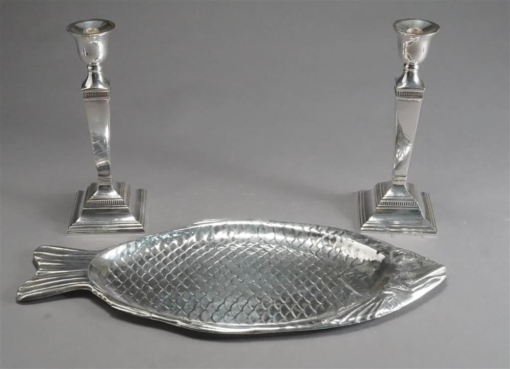 REED AND BARTON SILVER PLATE FISH  329bef