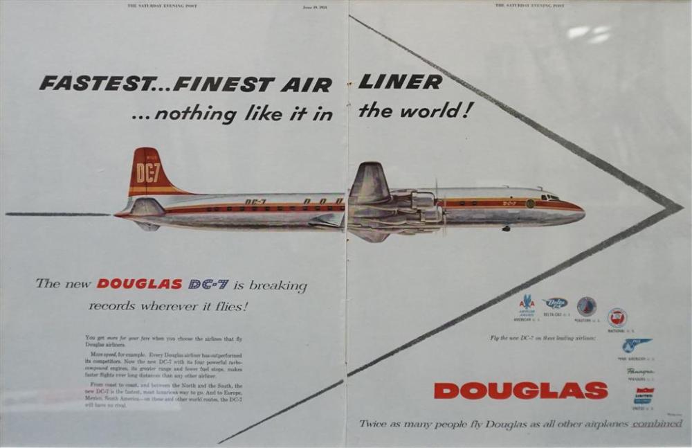 ILLUSTRATION OF THE DOUGLAS DC-7