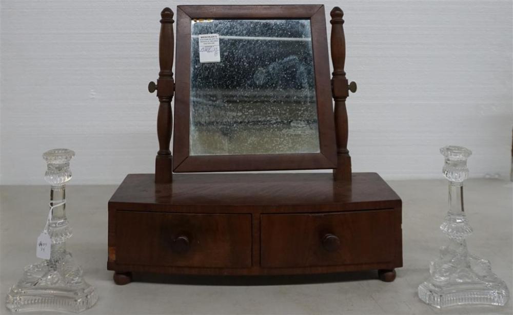 REGENCY MAHOGANY CHEST MIRROR AND 329c4a