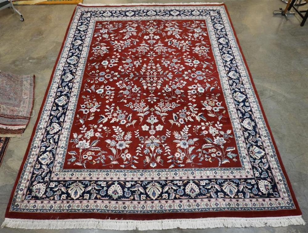 INDO-TABRIZ RUG, 12 FT X 8 FT 10