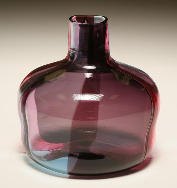 Venini a Spicchi glass vase, designed