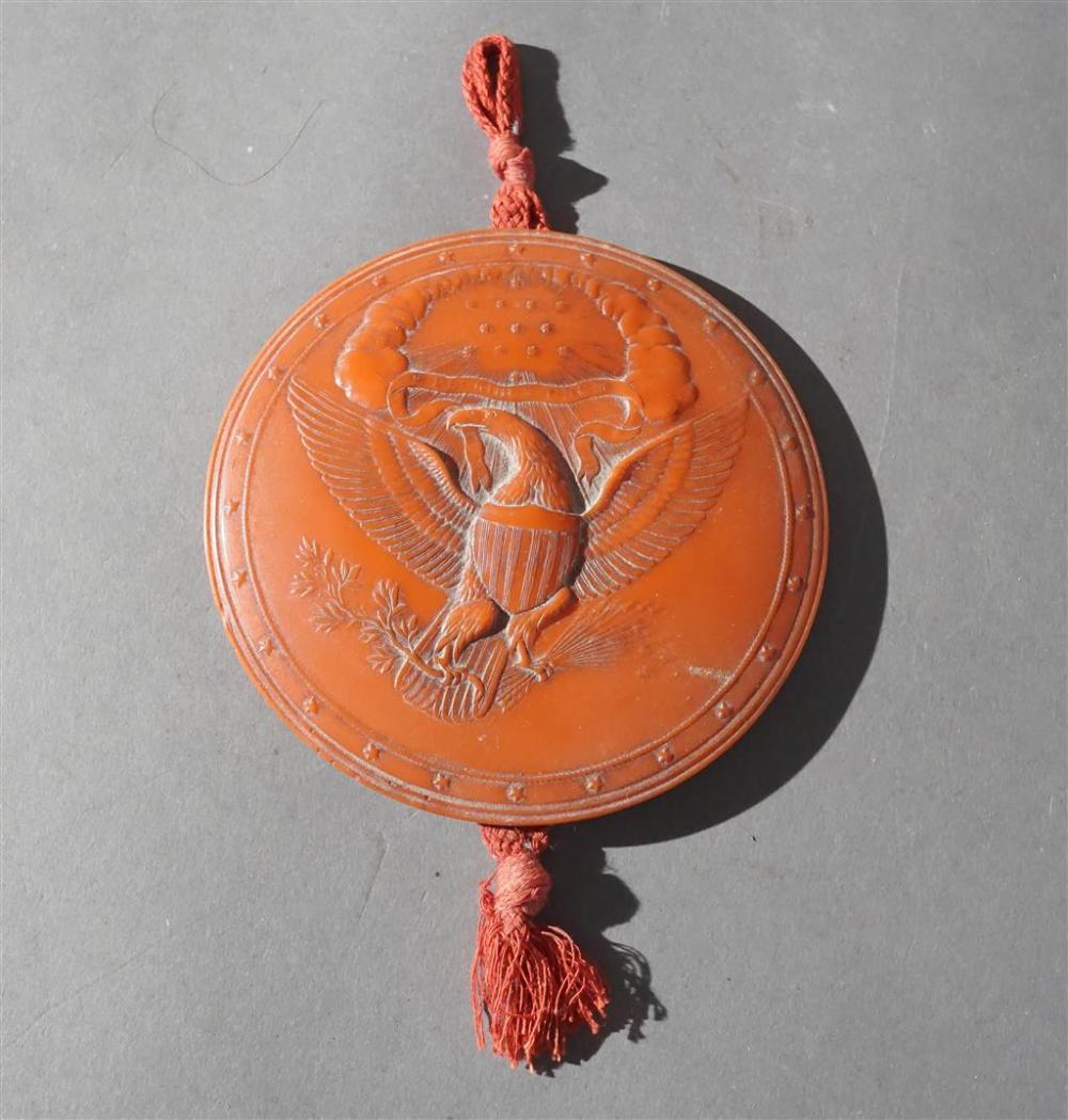 RED WAX GREAT SEAL D 4 3 4 INRed 329da9